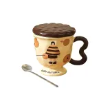 Striped Girl Raised Base Mug