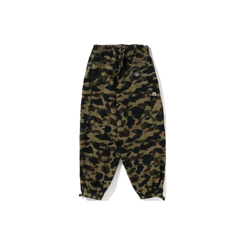 A BATHING APE TORAICHI Collaboration Casual Pants Unisex Green-1