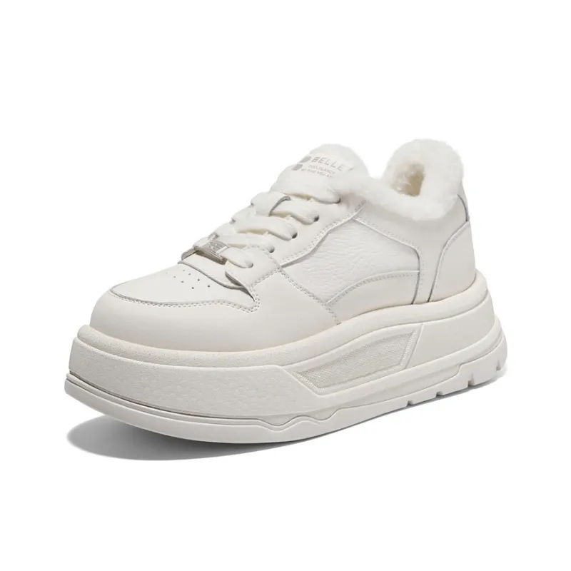 BELLE Lightweight Wear-Resistant And Slip-Resistant Low-Top Skateboard Shoes Women's-16