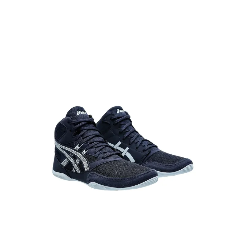 Asics Snapdown 4 Slip Resistant Mid Top Kids' Skateboarding Shoes Black Gray Kids'-2