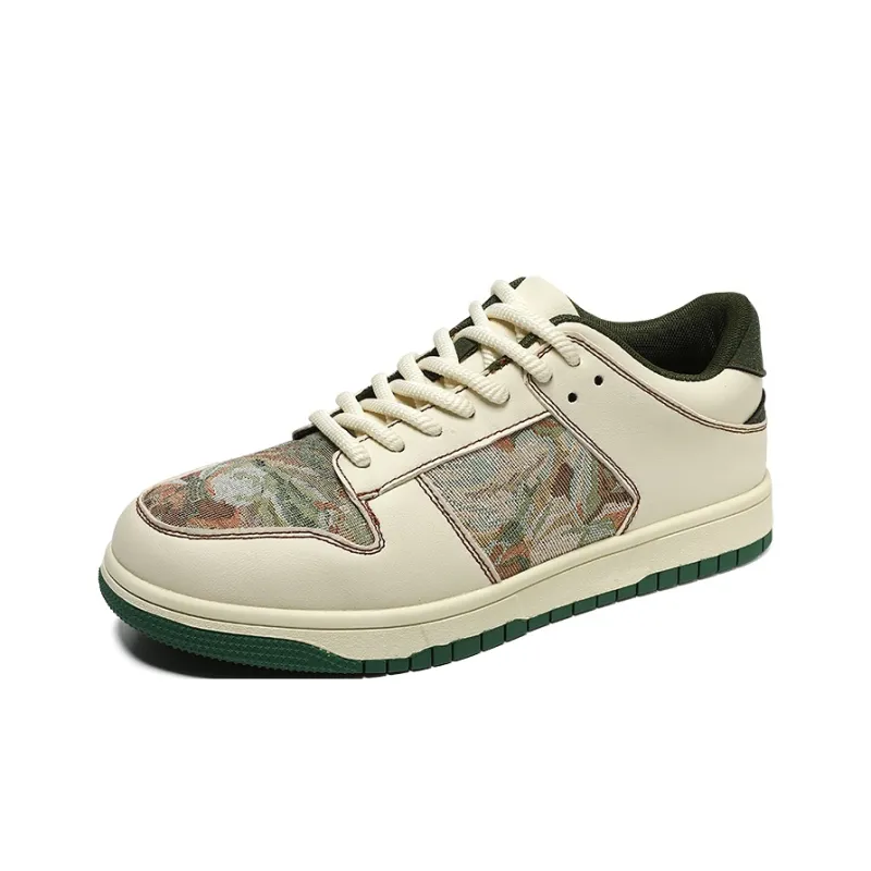 AD Anti Slip And Wear Resistant Height Increasing Low Top Skateboard Shoes Unisex-1