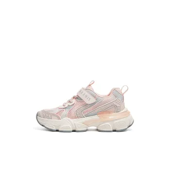 TARANIS Low Top Kids' Running Shoes Mist Soft Pink/Silver Kids'