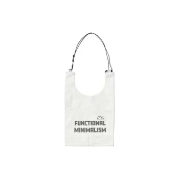 COMFY OUTDOOR GARMENT Polyethylene Tote Bag Shopping Bag Shoulder Bags Regular Unisex White