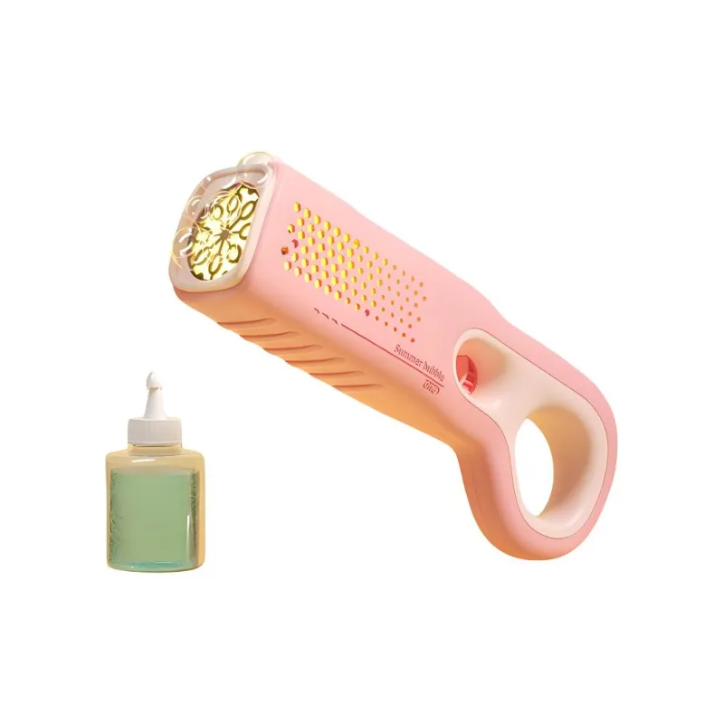 JOY FUER Handheld Fully Automatic Multi Hole Light With Special Gun Rainbow Bubble Gun Outdoor Bubble Machines-6