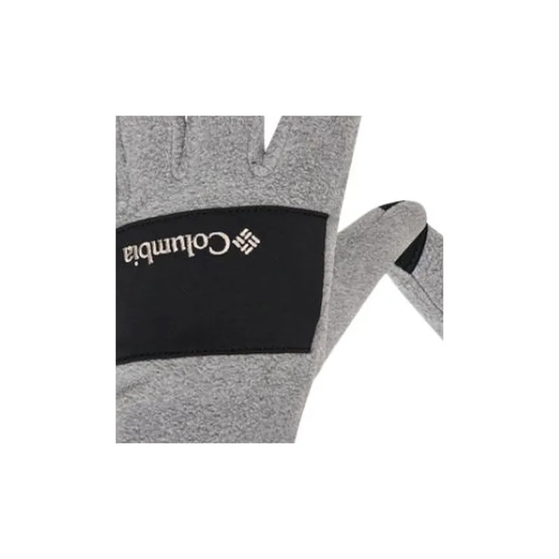 Columbia Polyester Knit Gloves Unisex Gray-2