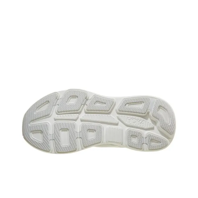HOKA ONE ONE Bondi 9 Cosmic Grey White Mesh Women's-4