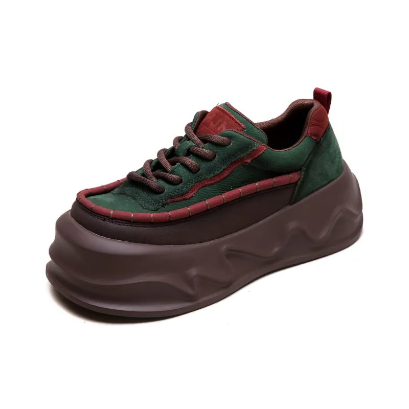 Jay Height Increasing Anti Slip And Wear Resistant Low Top Casual Shoes Women's-5