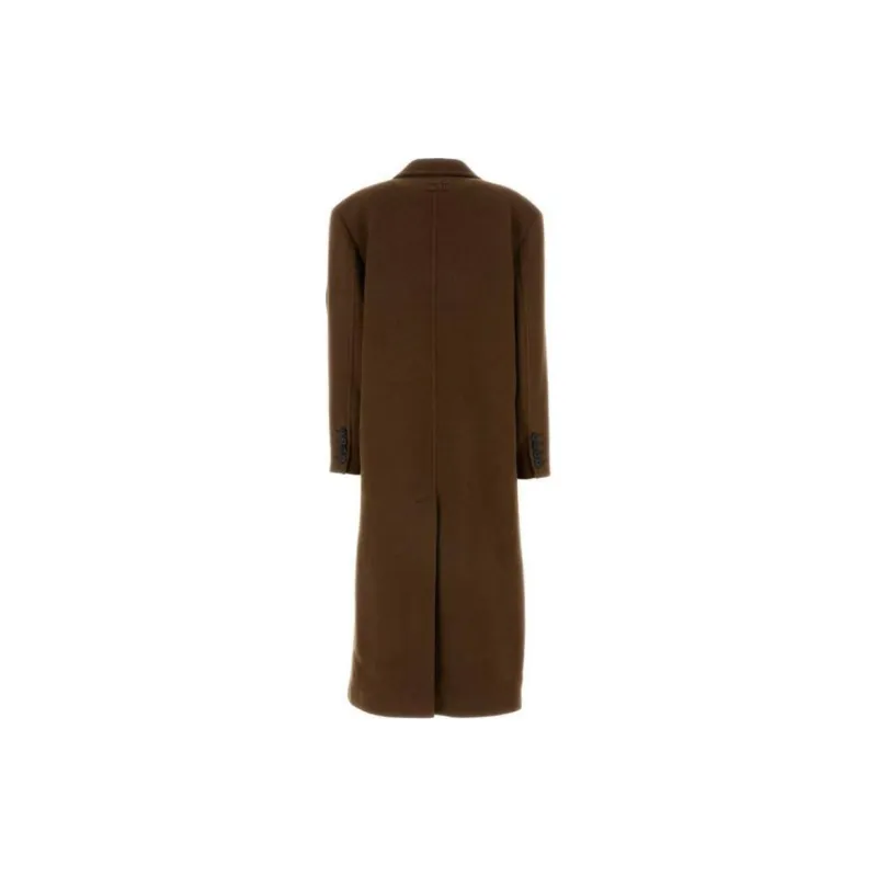MIU MIU Double Breasted Long Sleeved Coat-1