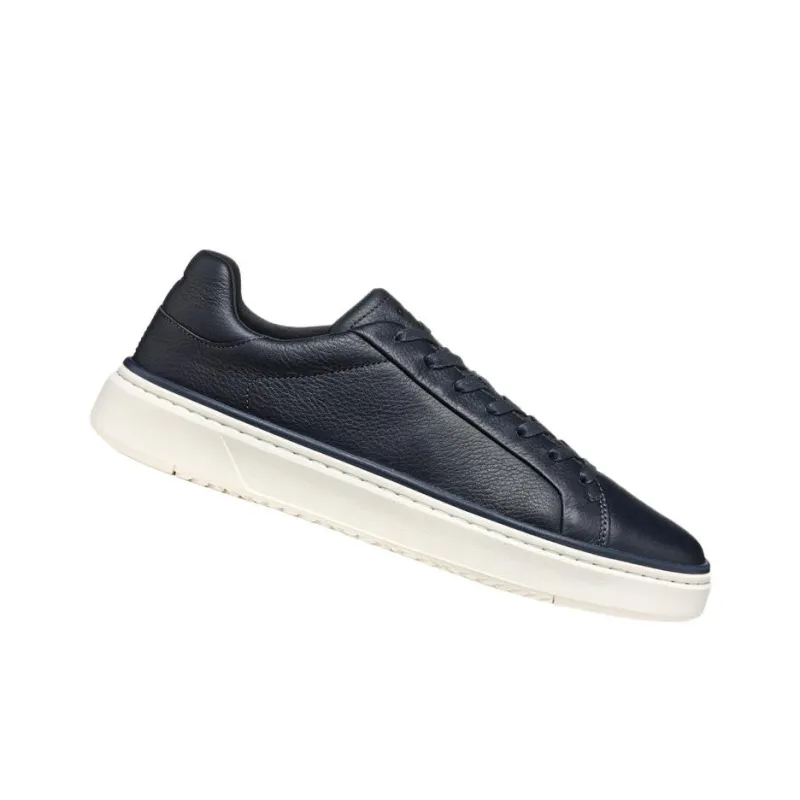 GEOX Zackerty Wear-Resistant Low-Top Skateboard Shoes Men's Marine Blue-3
