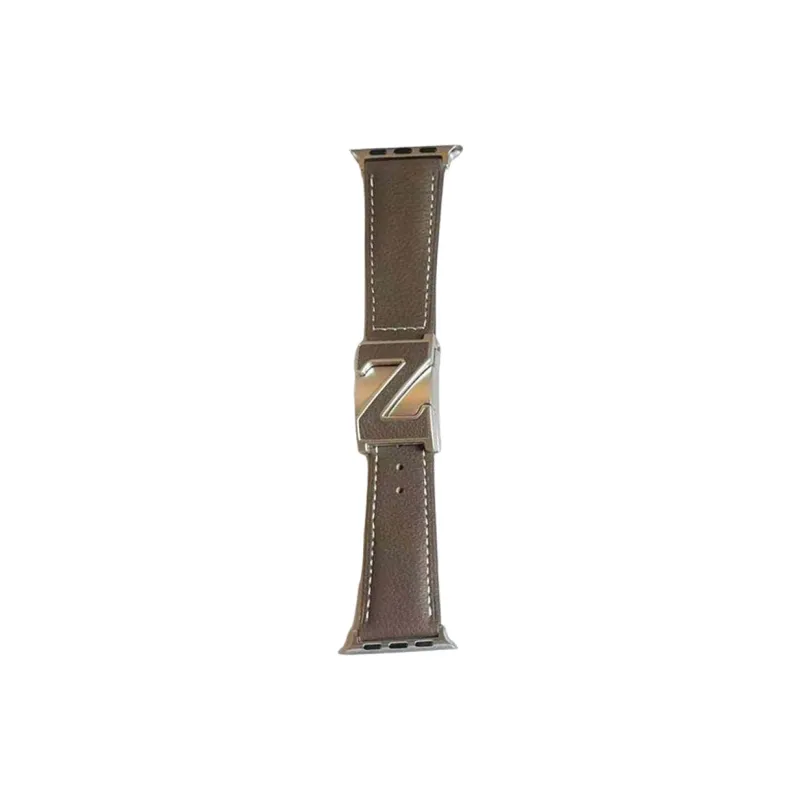 NCFCK Watch Band Apple Compatibility Cowhide Leather Material-12