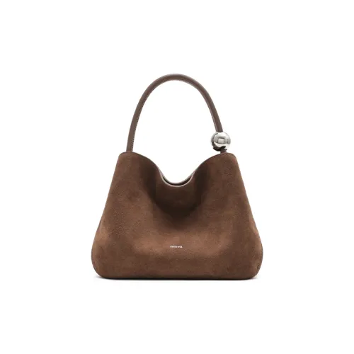 MUVA Cow Leather Handbag Women
s Multicolor