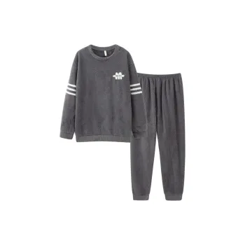 Sleeping Beauty Pajama Set Men's Dark Gray
