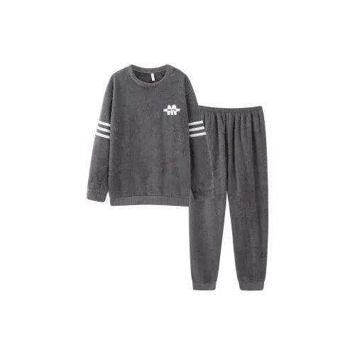 Sleeping Beauty Pajama Set Men's Dark Gray