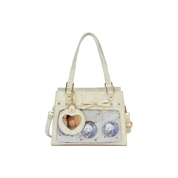 CORE BIRD PU One Shoulder Handbags Women's Multicolor