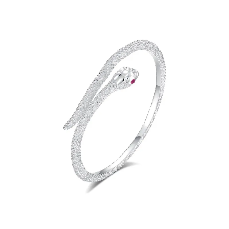YASHENGZHUBAO S999 Fine Silver Bangles Women's-1