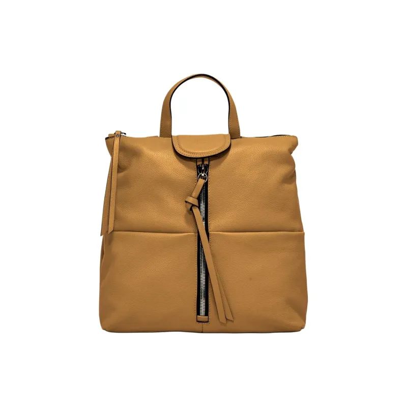 GIANNI CHIARINI Leather Backpack Women's Yellow-0