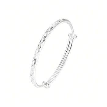 Lindian 999 Fine Silver Sterling Silver Bracelets Women's