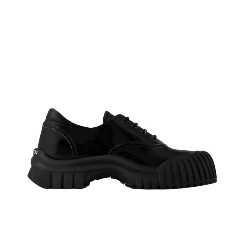 LOUIS VUITTON Casual Single Shoes Women's Black-1