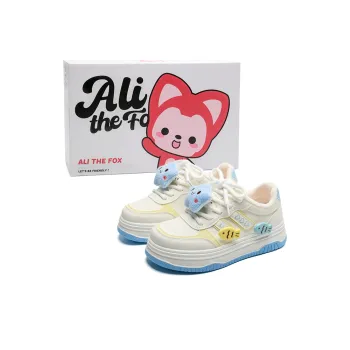 ALI THE FOX Coverage Anti Slip And Wear Resistant Low Top Skateboard Shoes Women's