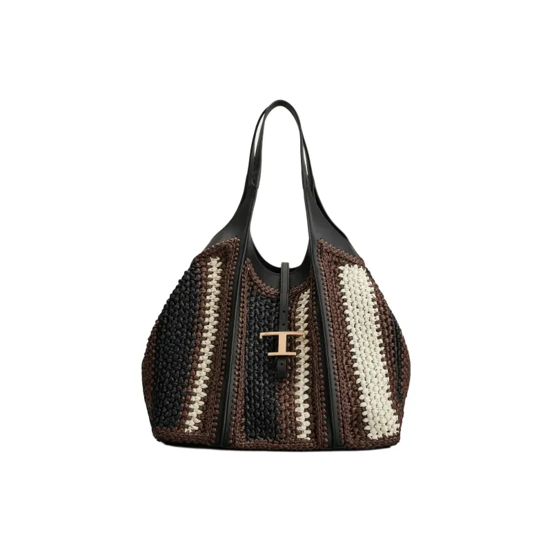 TOD'S T Timeless Medium Shopping Bag-0