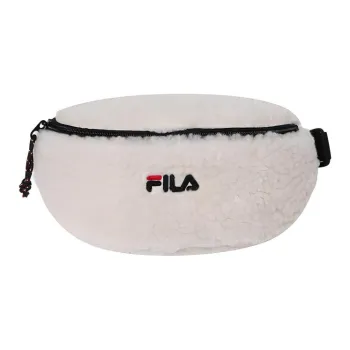 FILA Sherpa With Polyester Blend Fanny Pack Regular Unisex White