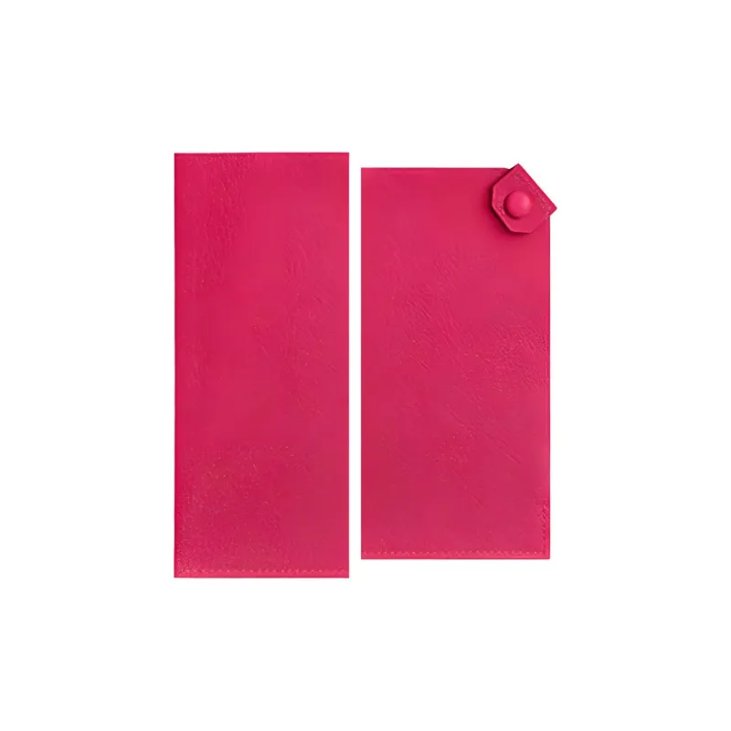 HERMES Sheepskin Wallet Women's Bright Pink-1