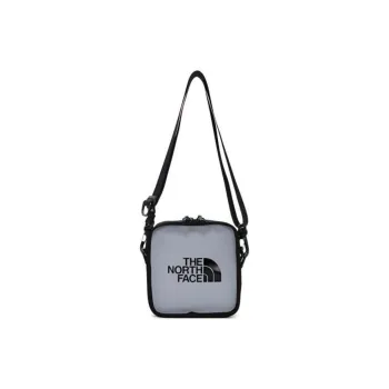 THE NORTH FACE Polyester Shoulder Bags Small Square Bag Crossbody Bags Regular Unisex Gray