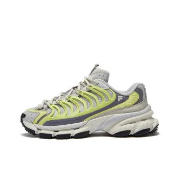 FILA FUSION BRACKET Starship Slip Resistant Low Top Casual Shoes Women's Gray Green