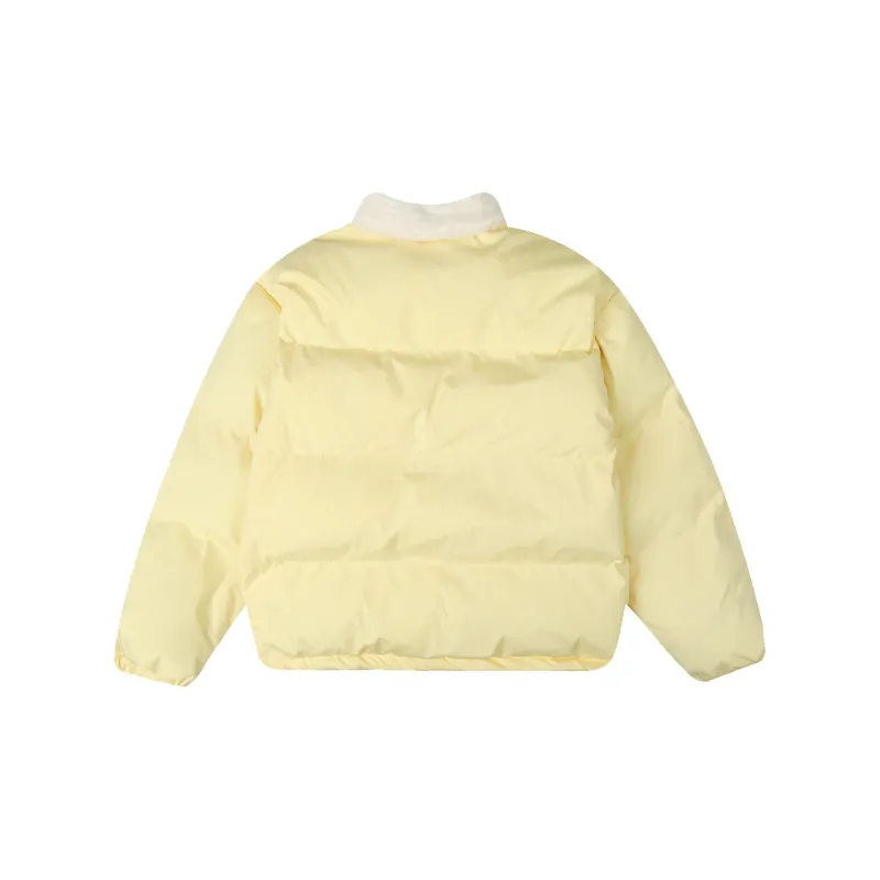 Alxnan Puffer Jacket Women's Yellow/Red-1