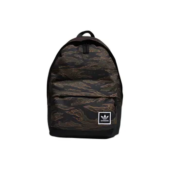 Adidas Originals Polyester Backpack Regular Men's Army Green & Black