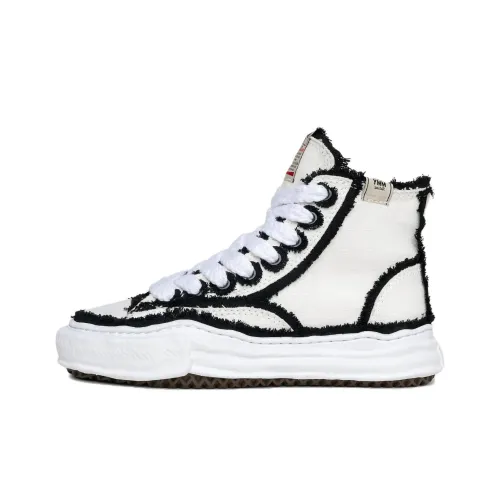 MIHARA YASUHIRO Peterson High-Top Canvas Shoes Women's White