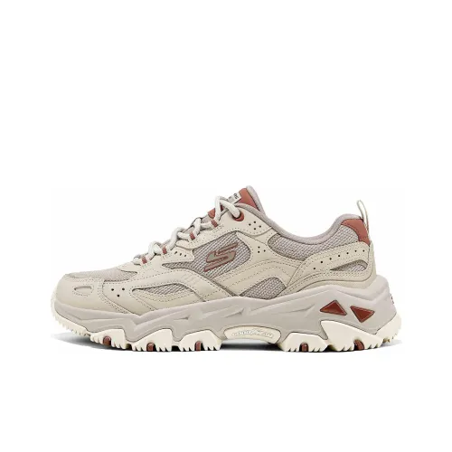 Skechers OUTDOOR Anti Slip Wear Resistant Low Top Chunky Sneakers Women's Taupe