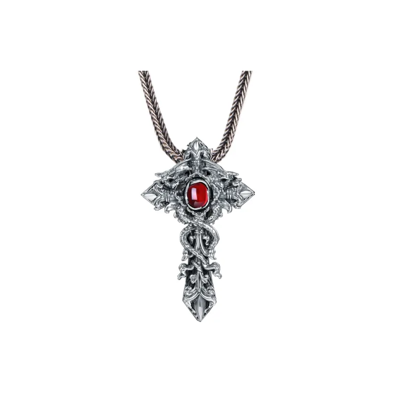Angel Wishes 925 Sterling Silver Necklaces Men's-7