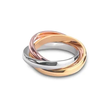 LuluCanaan Titanium Steel Rings Unisex