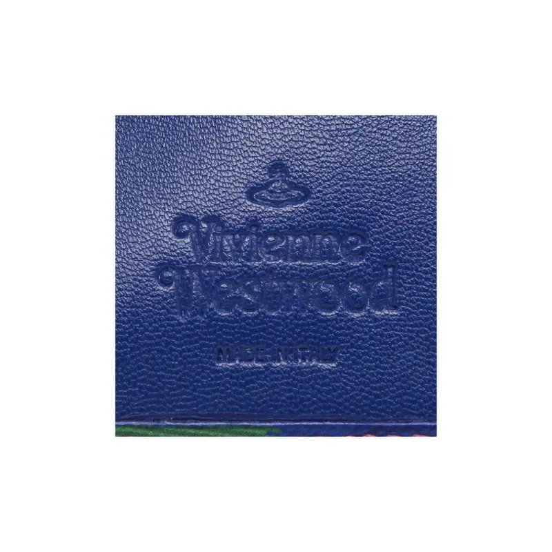 Vivienne Westwood Polyurethane Wallet Mini Women's Candy Plaid Nee-7