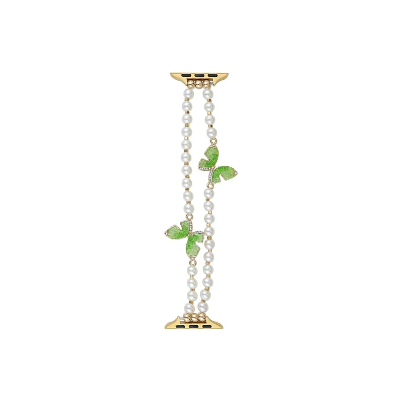 PULAISI Watch Band Apple Compatibility Pearl Material-4