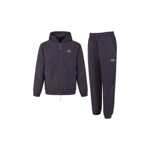 EMPORIO ARMANI EA7 FW24 Casual Sportswear Men's Black