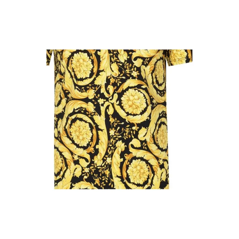 VERSACE Barocco Printed Crewneck T Shirt-3