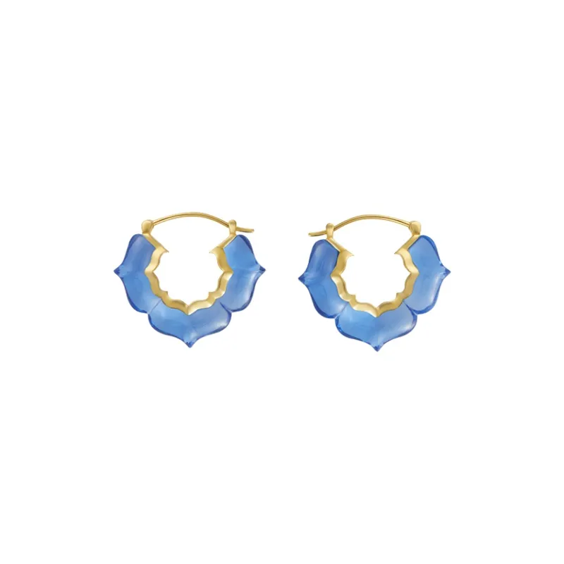 Bi disc 192 Silver Earrings Unisex-17