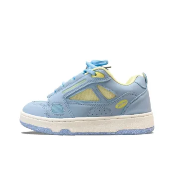 MQGAll Anti Slip And Wear Resistant Lightweight Low Top Skateboard Shoes Unisex Light Lunar Yellow