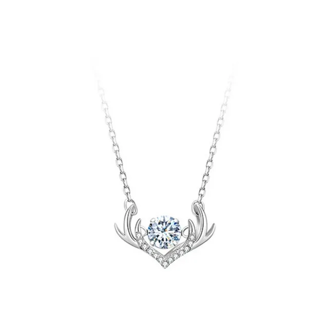 Lady Go S999 Fine Silver Necklaces Women's-0