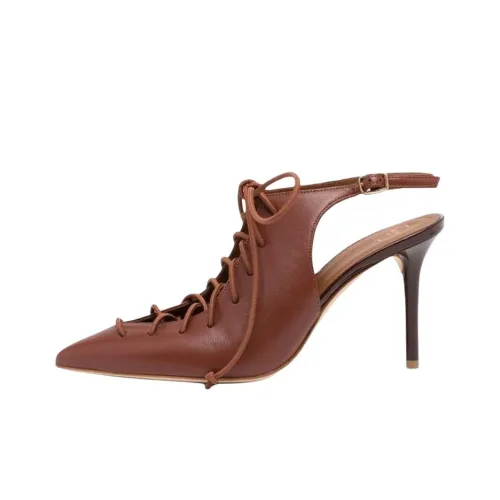 Malone Souliers Slim Heel High Heels Women's Brown