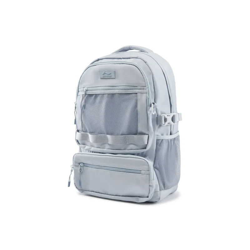LiNing Sports Life Collection Polyester Backpack Unisex Cloud Blue-1