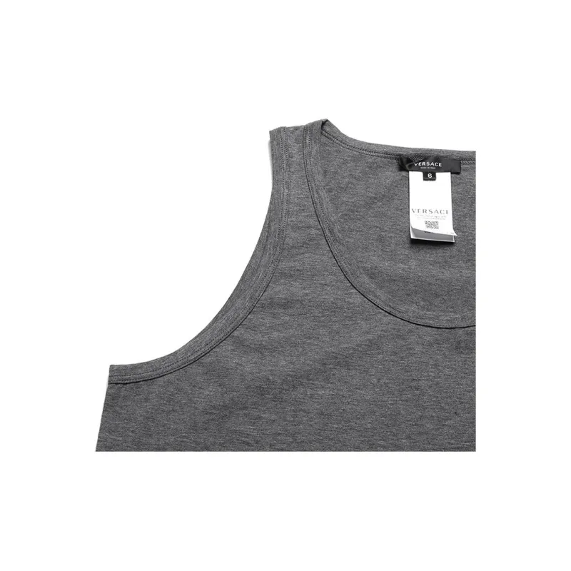 VERSACE Medusa Head-Printed Stretched Tank Top-6