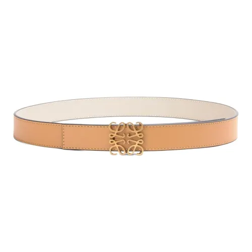 LOEWE Logo Buckled Reversible Belt