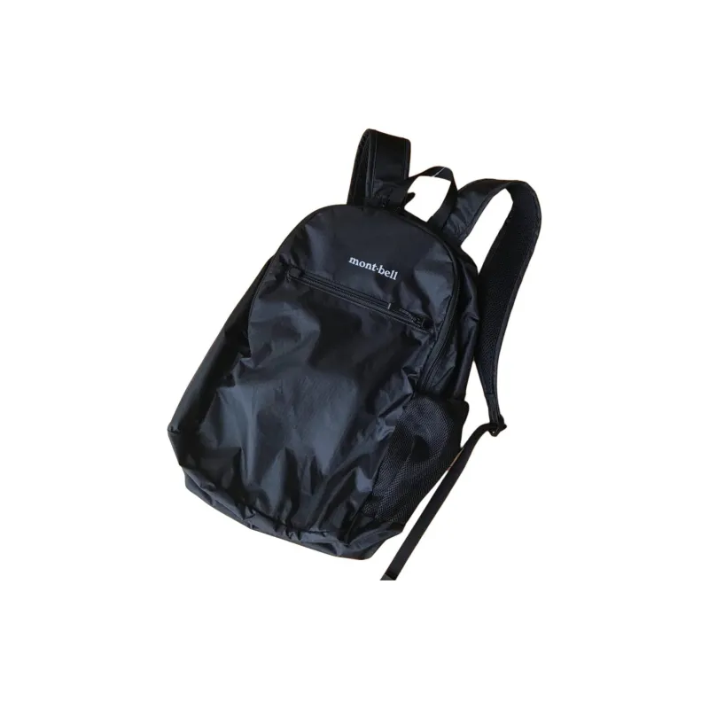 MONTBELL Nylon Backpack Regular Unisex Black-3