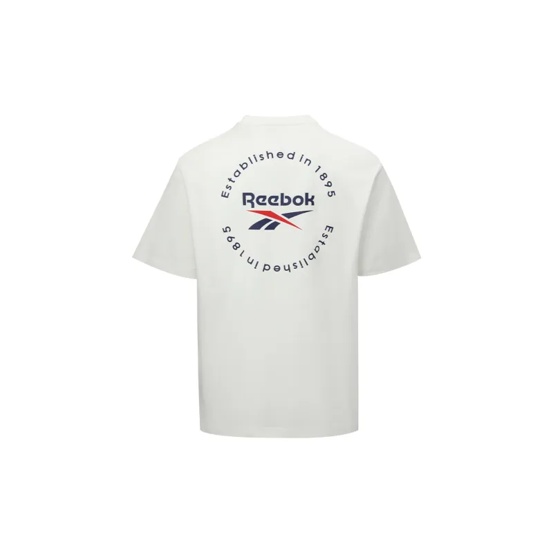 Reebok T Shirts Unisex White-1