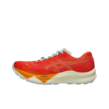 Asics FUJISPEED 3 Wear Resistant Low Top Sprint Running Shoes Men's Orange