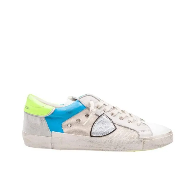 PHILIPPE MODEL Wear Resistant Low Top Skateboard Shoes Men's White-1