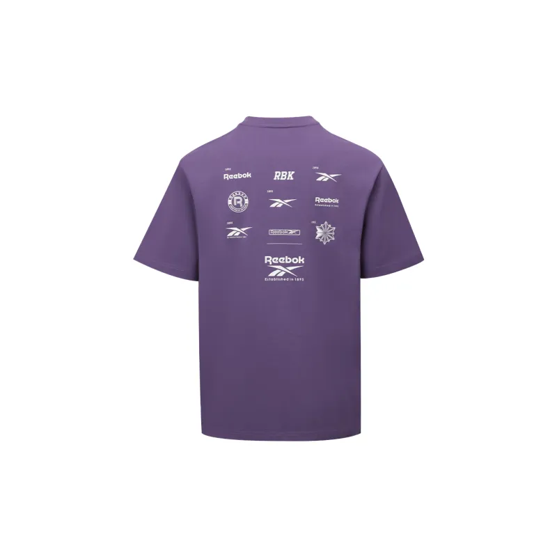 Reebok T Shirts Unisex Purple-1